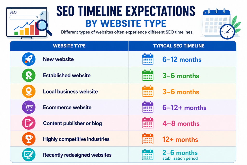 SEO Timeline Expectations - 101 SOLS Best SEO Agency in Lahore Pakistan