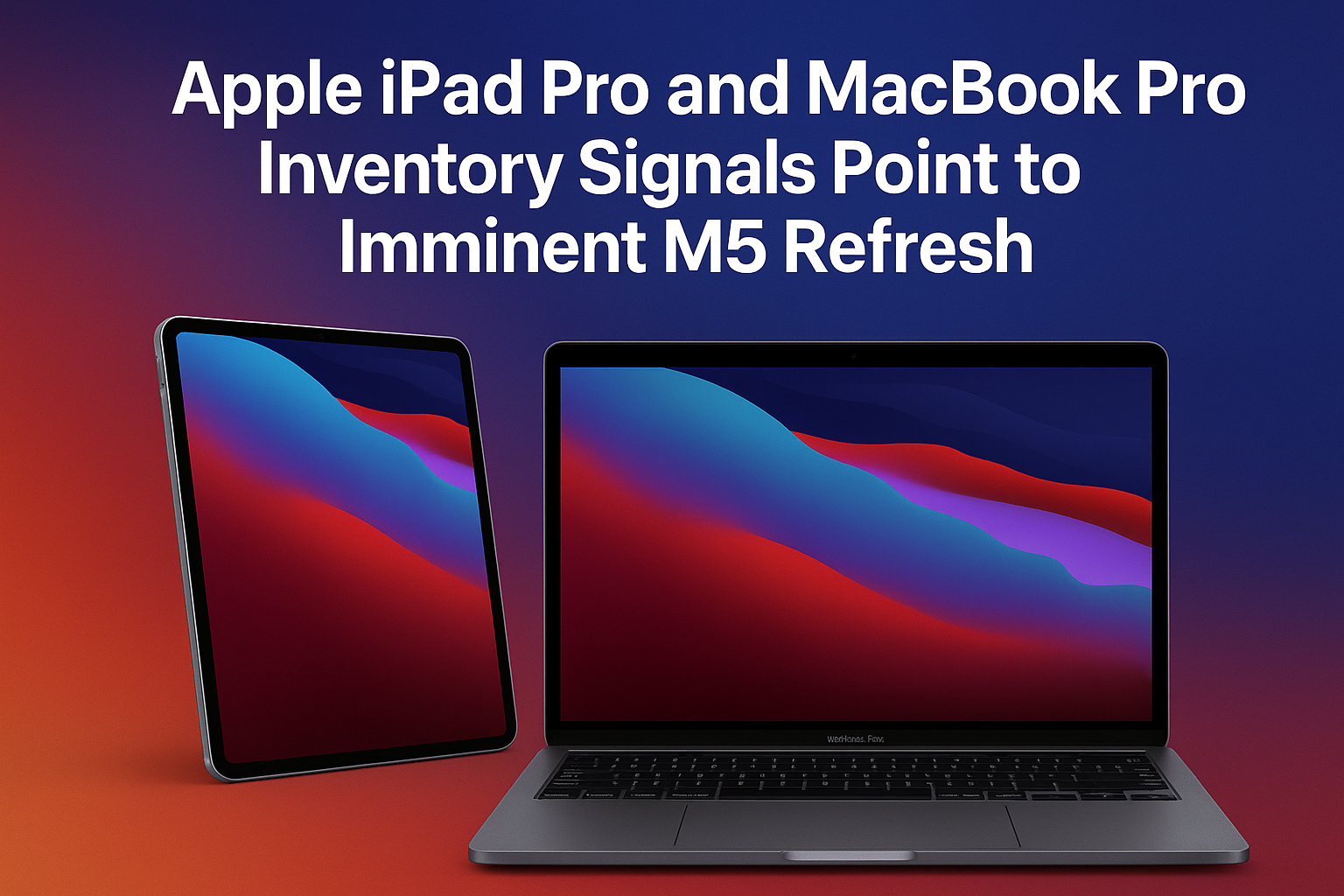 Apple iPad Pro and MacBook Pro