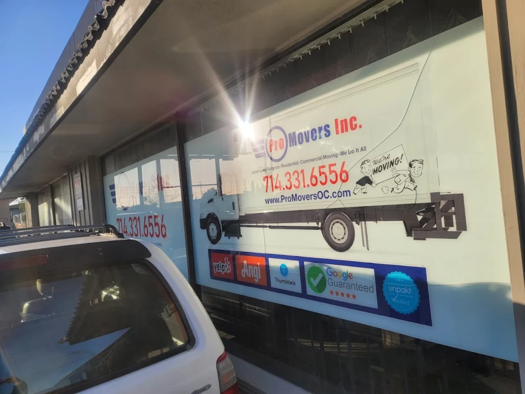 Pro Movers - movers and packers in California