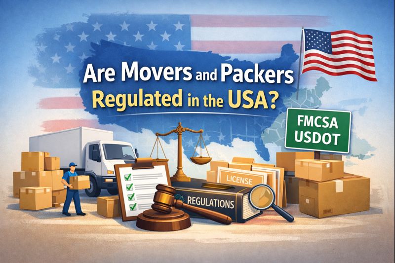 Regulated in the USA - Legal Guide to Moving Companies