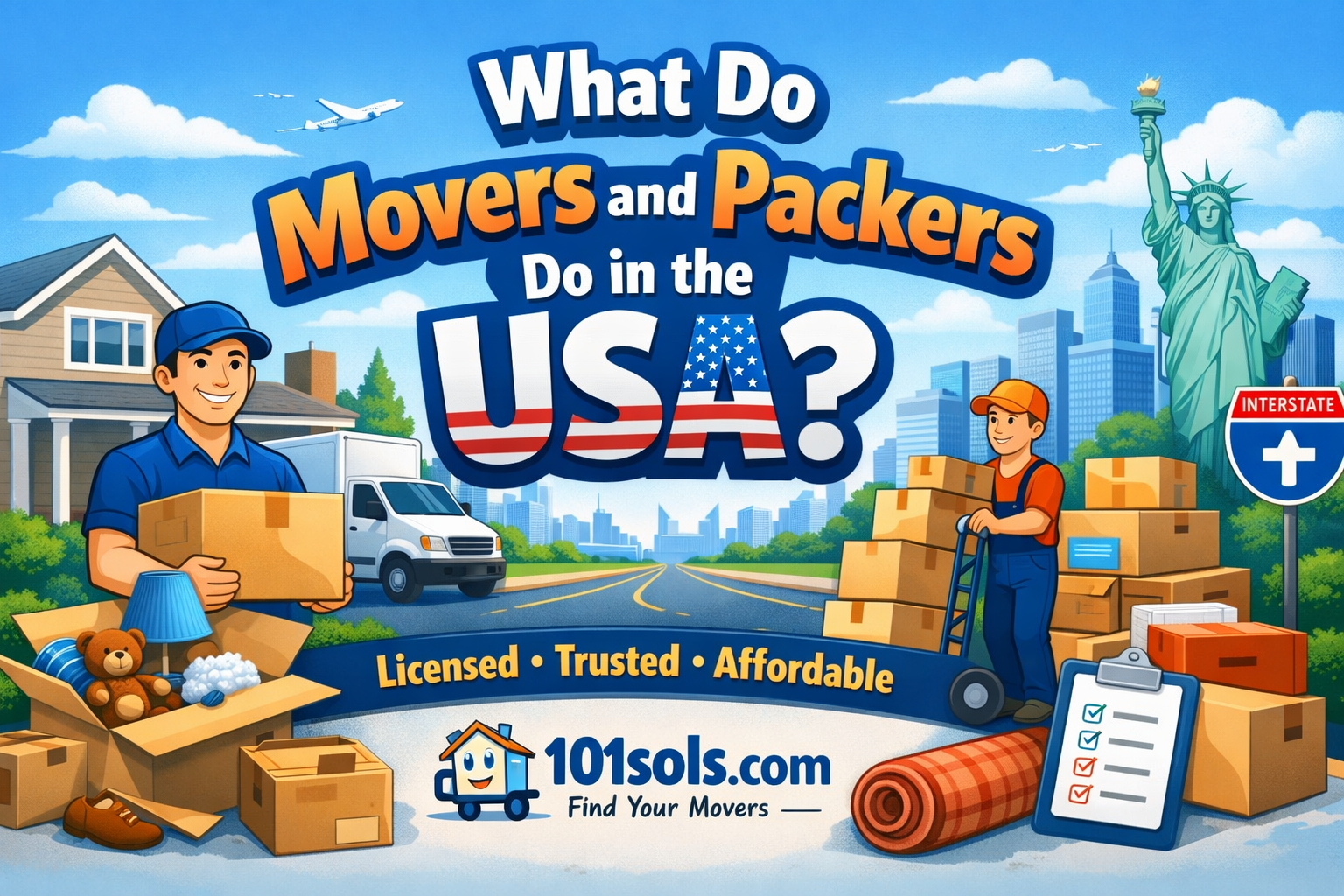 movers and packers in the USA
